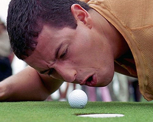 Adam Sandler By Golf Ball 24X36 Classic Hollywood Poster