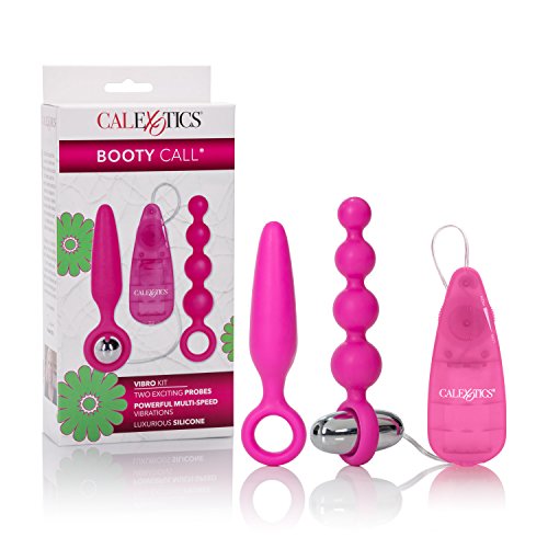 California Exotic Novelties Booty Call Booty Vibro Kit Vibrateur Rose