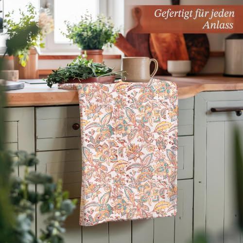 Maison d'Hermine Küchenhandtuch 100% Baumwolle (50 cm x 70 cm, Set von 3) – Ansicht 5