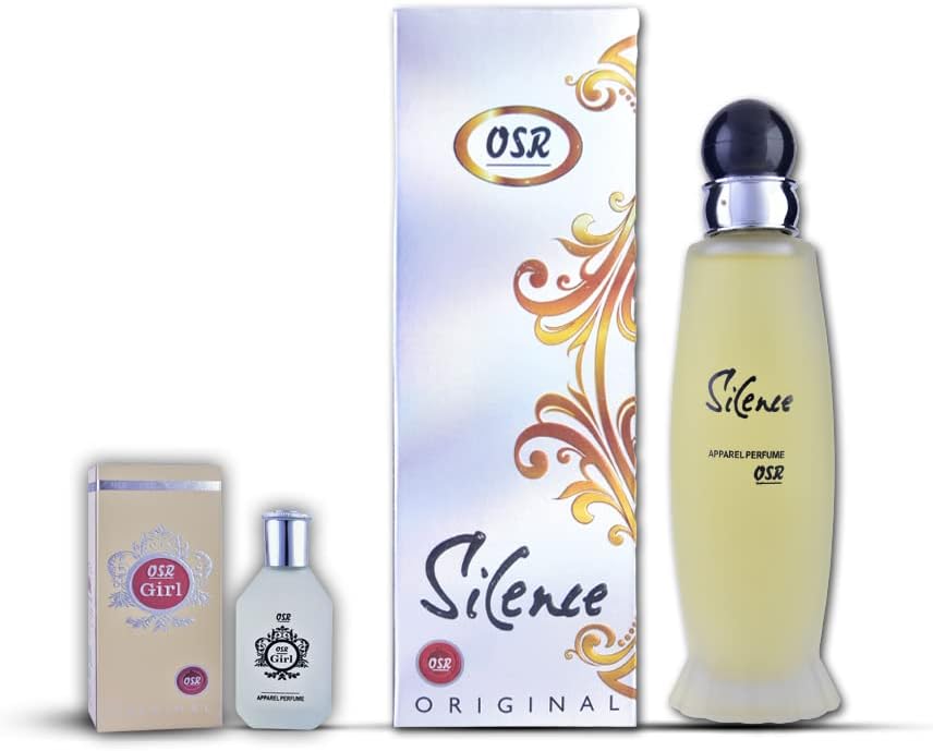 OSR Girl 20ML And SILENCE 110ML Combo Long Lasting (Pack of 2) Eau de Parfum Best Accessory To Wear