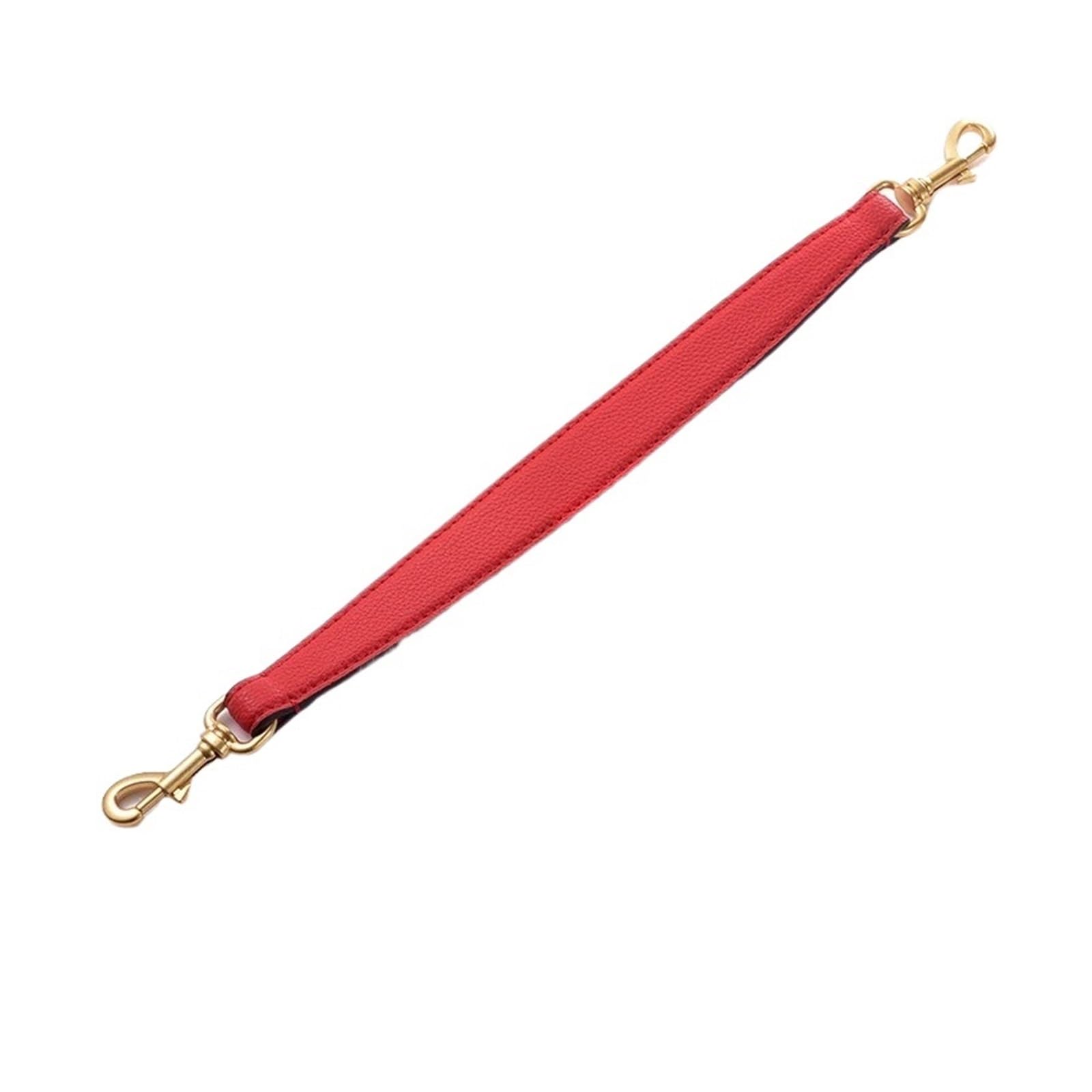Correa ancha de hombro en rojo brillante para bolsos Coach Tabby y Dionysus