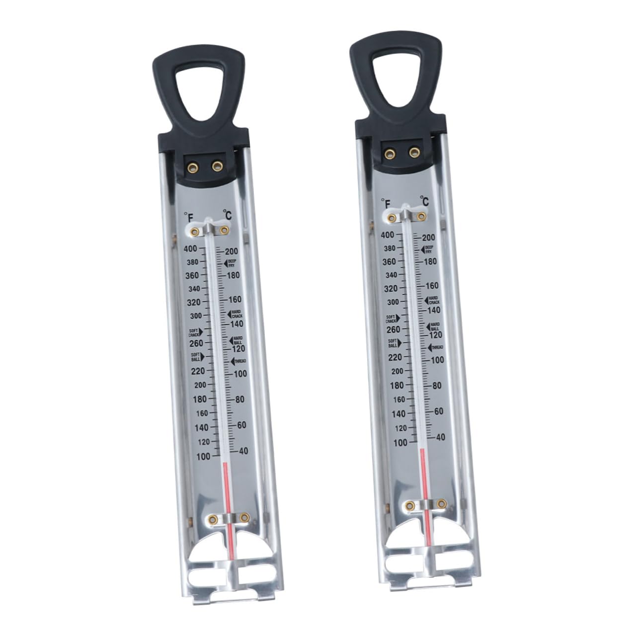 Thermomètre à Bonbons Suspendu Lot de 2 Pvc Double Échelle