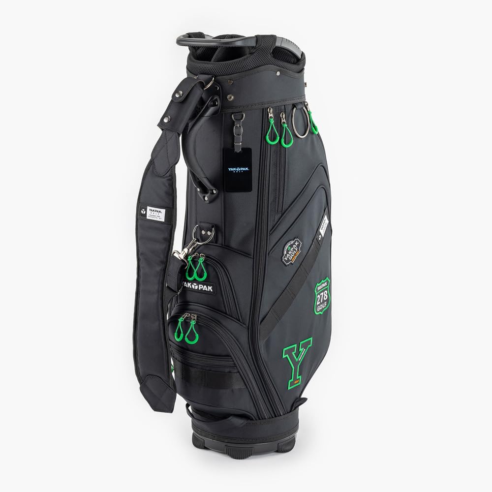 YAKPAKGOLF キャディバッグ YP-002 Amazon | YP-003 キャディバッグ ブラック | YAKPAK(ヤックパック