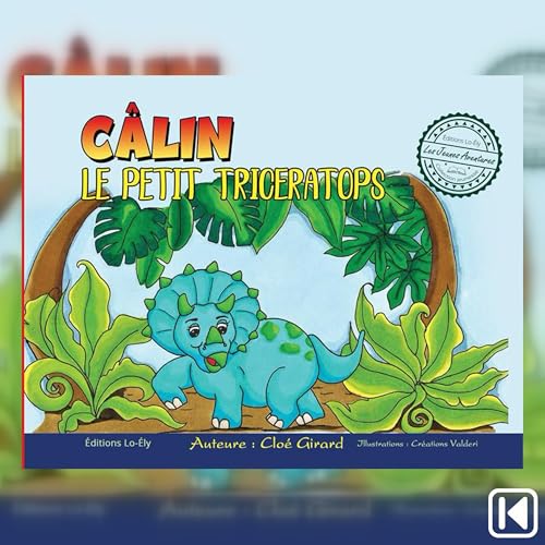 Couverture de C&acirc;lin le petit tric&eacute;ratops