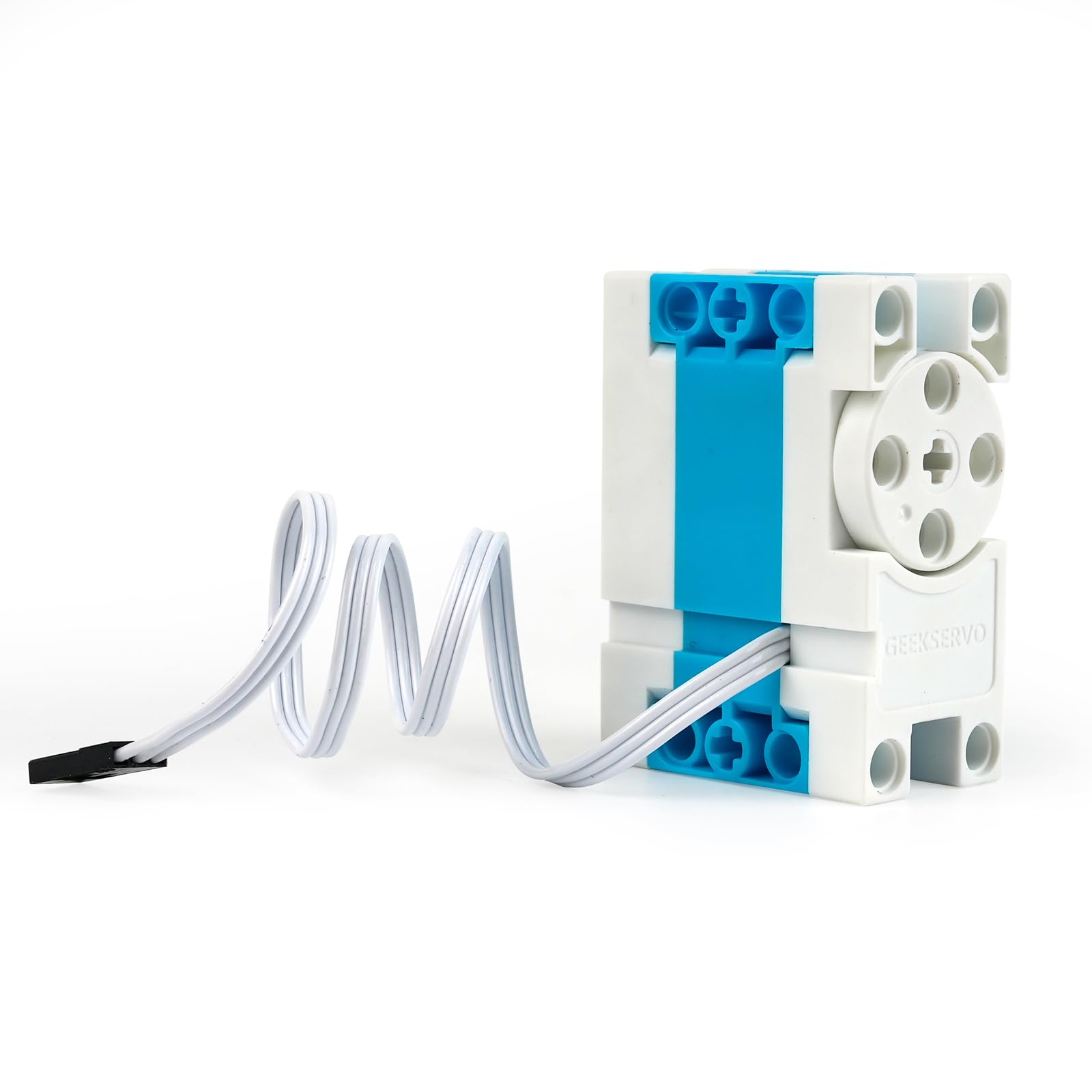 Geekservo 5KG Digital Servo 6V 360° Continuous Rotation/Angle Programmable High Torque & Speed for Building Blocks Microbit