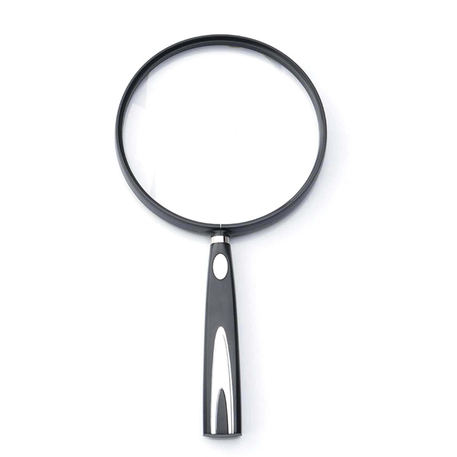 Jiingekk 130Mm Diameter 110Mm / 130Mm Shatterproof Magnifier Glass Featuring 2 Time / 1.5 Time Power And Nonslip Handle Tailored For Senior Adults Reading Hobbies Nature High Magnification Handheld Magnifier