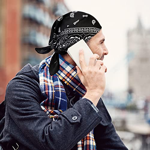 YSense 14 pieces Bandanas Paisley Print Novelty Headband Cowboy Headwraps Scarfs Hair Head Bandana for Women Men Boy Girl