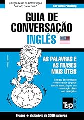 Capa de Guia de Conversação Português-Inglês e vocabulário temático 3000 palavras