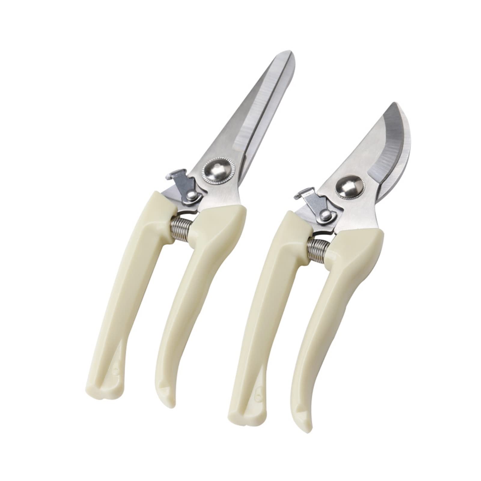 Utensile da potatura 17 cm/19 cm, cesoia per potatura, Forbici da Giardinaggio, Utensili da Taglio in Acciaio Inossidabile, Set di Utensili per la casa, Antiscivolo, durevoli e Versatili.