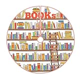 Impression classique des fêtes : ornée d'un imprimé de Noël traditionnel et charmant, cette collection d'étagères amusantes et cette jupe d'arbre à échelle capture l'essence de la saison, ce qui en fait un charmant ajout à votre décoration de vacances.