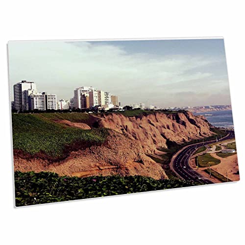 3dRose Cities of The World - Lima, Peru - Desk Pad Place Mats