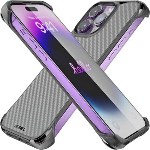 Coque iPhone 14 Pro Max REBEL résout le manque de confort des bords épais