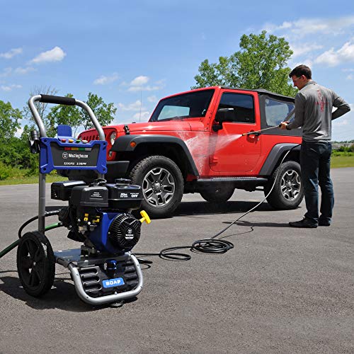 Westinghouse Outdoor Power Equipment WPX3200 Gas Powered Pressure Washer 3200 PSI and 2.5 GPM, Soap Tank and Five Nozzle Set, CARB Compliant