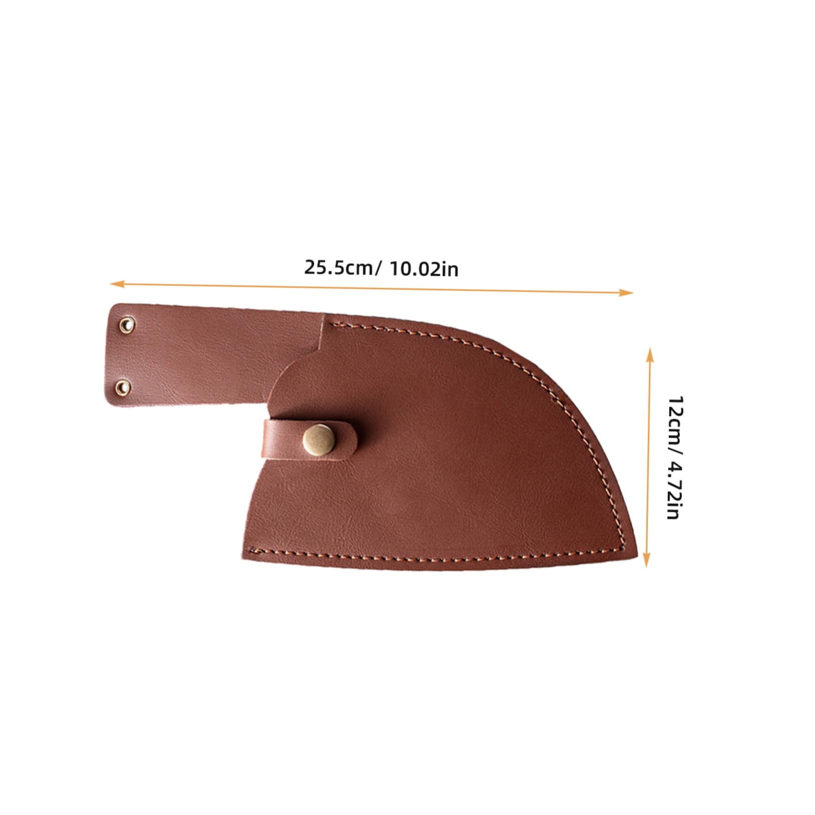 Cabilock Reusable Knives Protector Case Cowhide Knife Sleeve Cutter Guard for Home Kitchen present for Cooking Enthusiasts