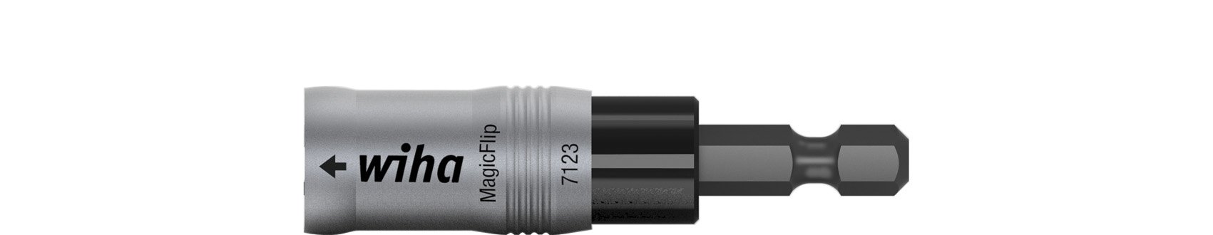 Wiha 36800 Magic Flip Universal Bit Holder,1/4"