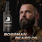 Bossman Organic Mustache & Beard Oil for Men, 2 oz – Natural Beard Moisturizer with Jojoba, Argan & Avocado Oils (Stagecoach Scent) - Image 3