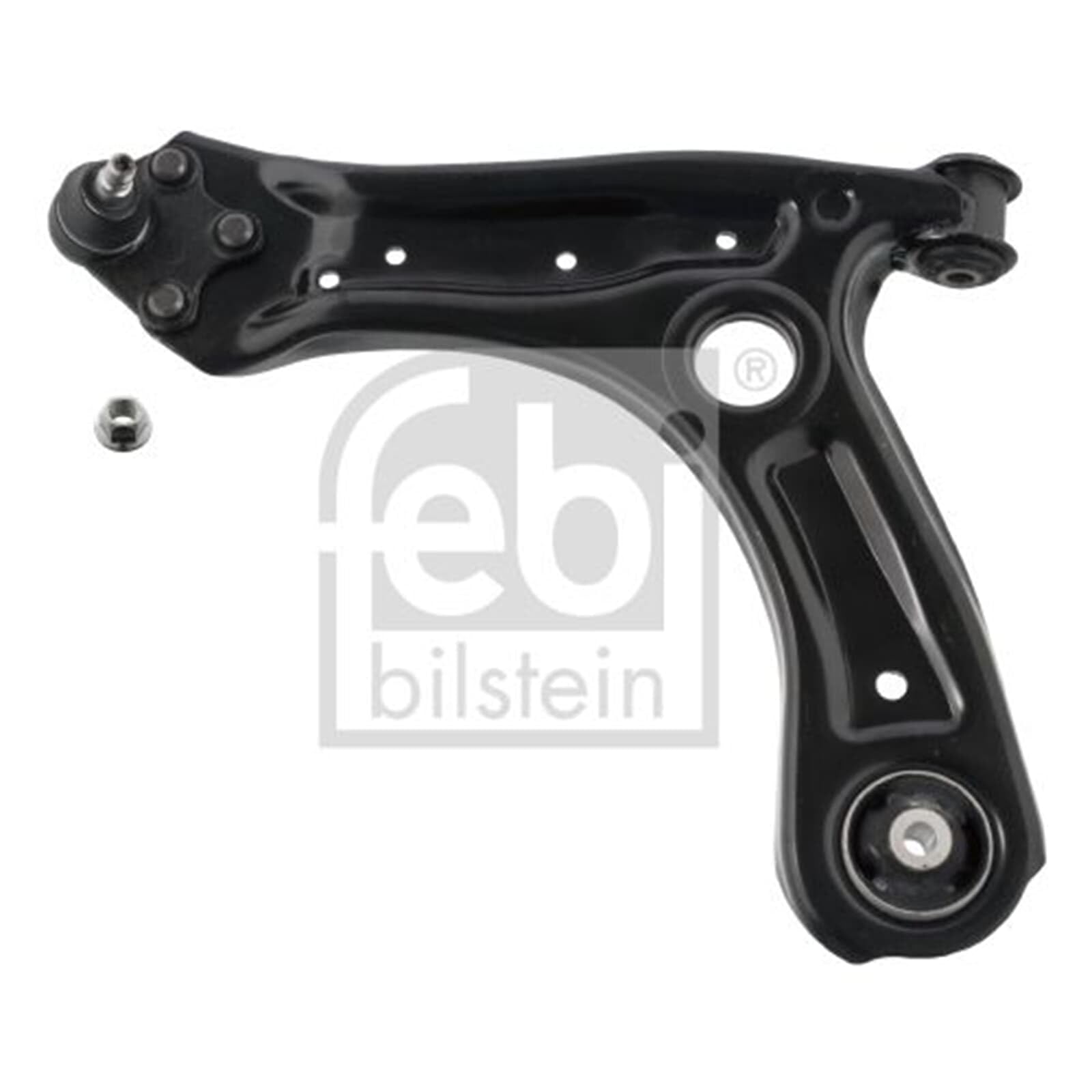 febi bilstein 44547 Querlenker mit Lagern, Gelenk und Sicherungsmutter, 1 Stück