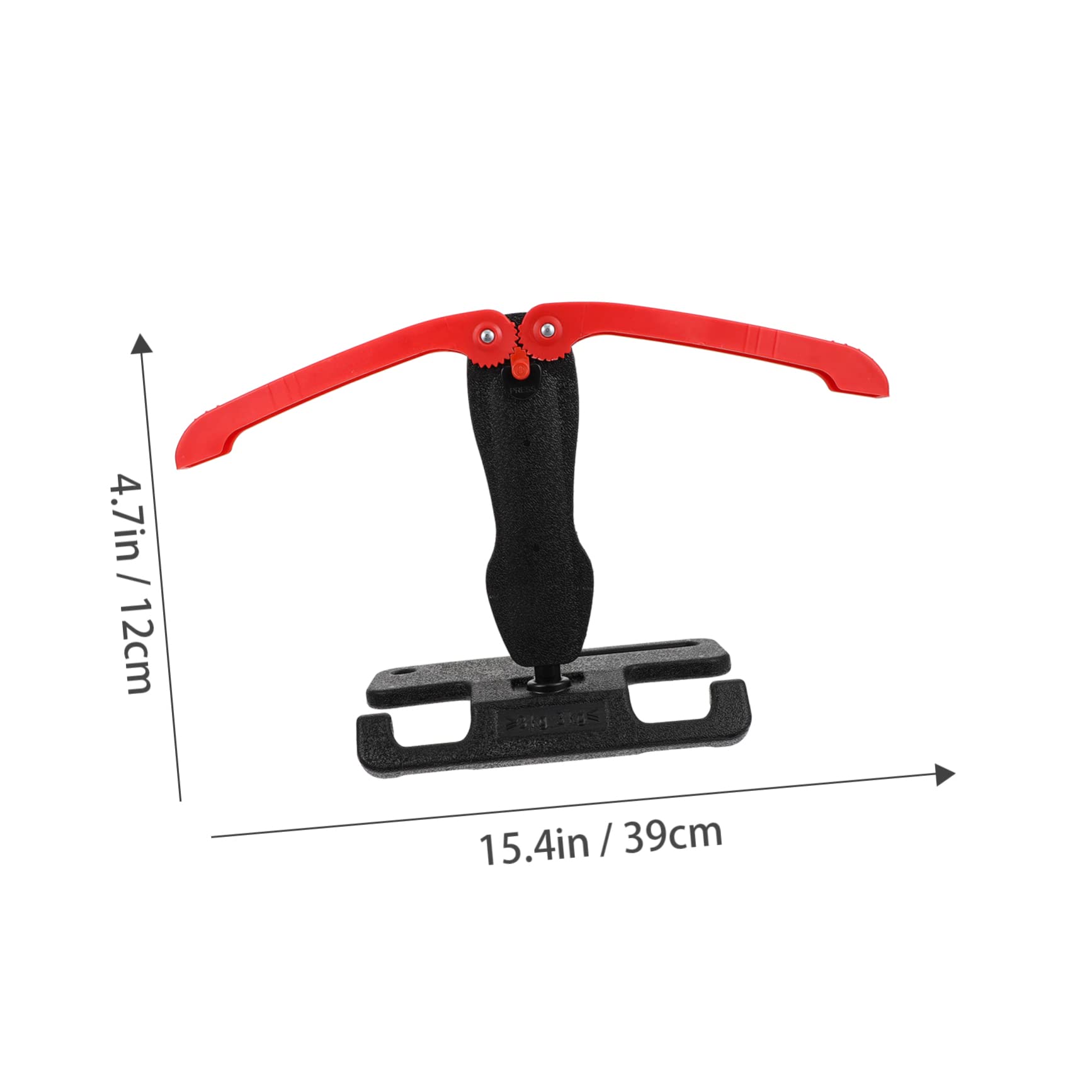 HOLIDYOYO 1pc Car Seat Coat Rack Hanger Sturdy Foldable Hanger for Car Safety Rail