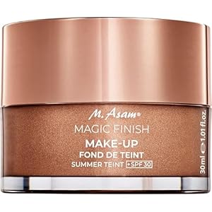 M. Asam Magic Finish Summer Teint Mit LSF 30 (30ml), 4-in-1 Primer, Make up, Puder & Concealer, Kaschiert, Gleicht Aus, Verschönert & Perfektioniert Deinen – Für Gebräunte Haut, vegan
