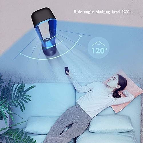 Mxjcc Tower Fan,Oscillating Tower Fan With 3 Speeds And 3 Modes, Bladeless Tower Fan,Quiet Fan With Remote Control, 15-Hour Timer, Space-Saving, Portable Fan For Bedroom #TOP5