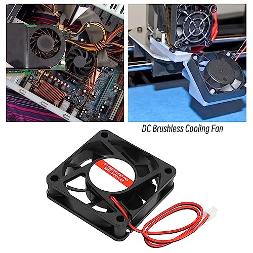 24 V 6015 bürstenloser Lüfter 6015 24 V DC Kühllüfter ohne Bürste Zubehör für Kamera, Wechselrichter, Schrank, Kühlschrank, DVR, TV Box, Projektor