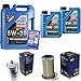 Produktbild Filter Set Inspektionspaket 7 Liter Liqui Moly Motoröl Longtime High Tech 5W-30 SCT Germany Kraftstofffilter Ölfilter