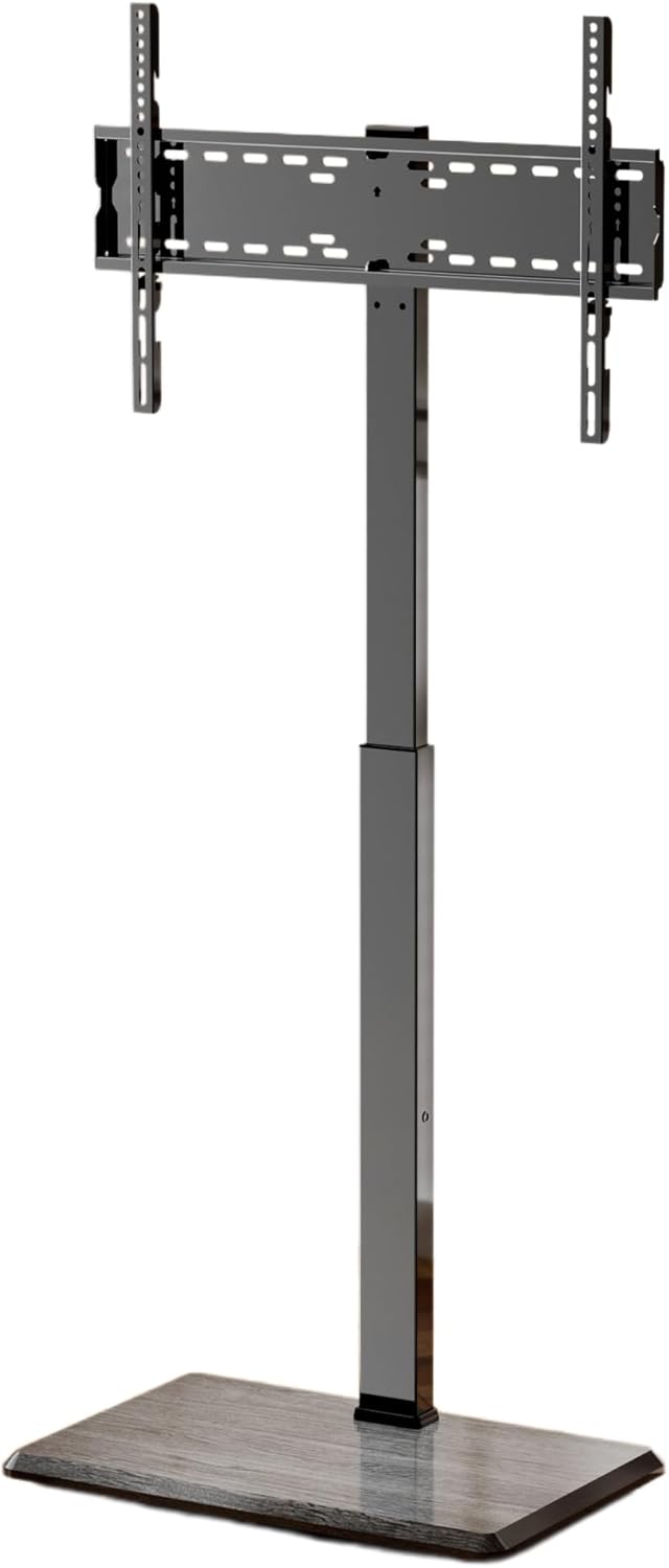 Universal Floor TV Stand,TV Floor Mount Stand for 32-75 inch TV up to 110 lbs, Swivel and Height Adjustable Tall TV Stand for Bedroom,Office(TCP01-M-A02)