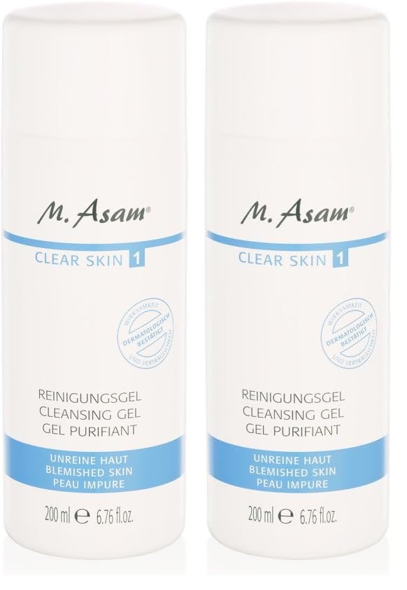 M.Asam Clear Skin Temizleme Jeli 200 ml (2 paketi)