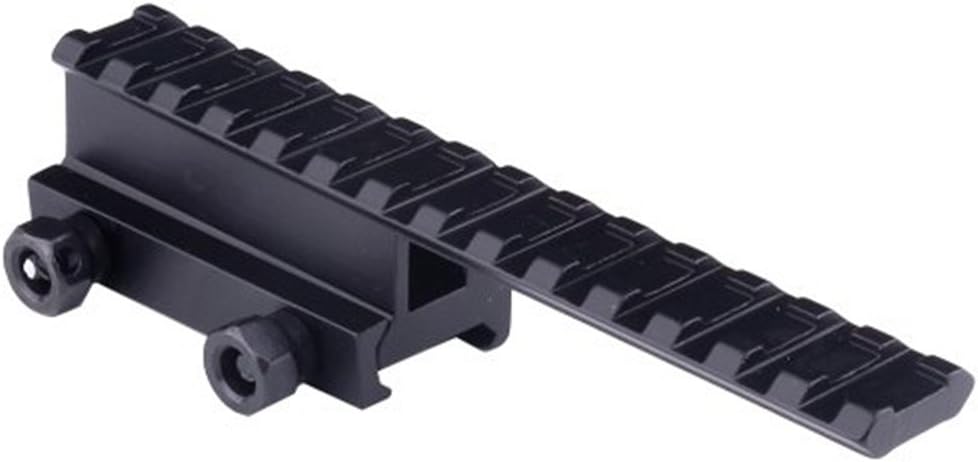 FIRE WOLF Long Riser Mount Base Riser Long QD 20mm Mount Base Adapter for Extending to 20mm Mount Picatinny Rail