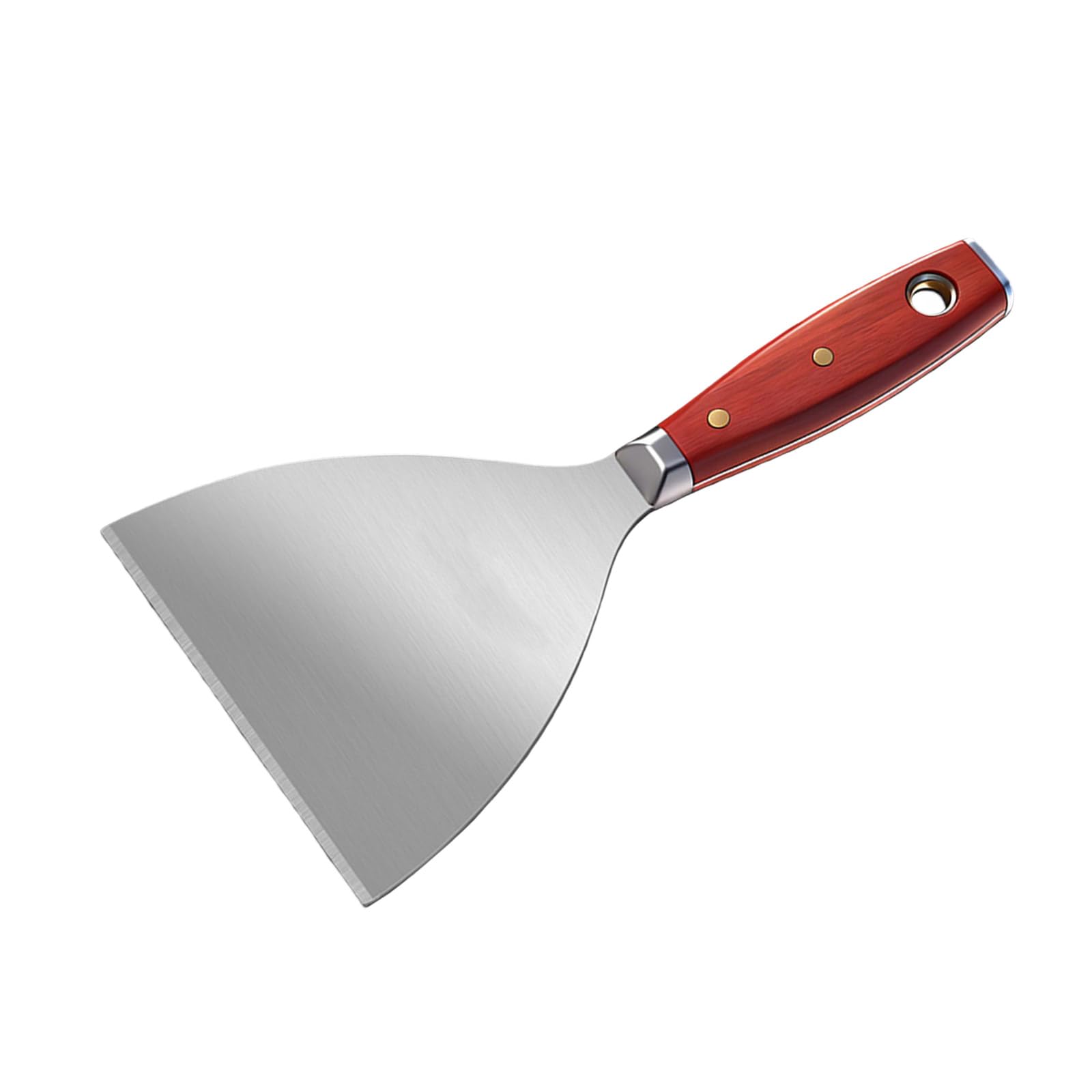 Tsophreniq Headed Stainless Steel Trowel， Polishing Masonry Tool, Paint & Plaster Flat Pool Finishing Trowels Drywalls