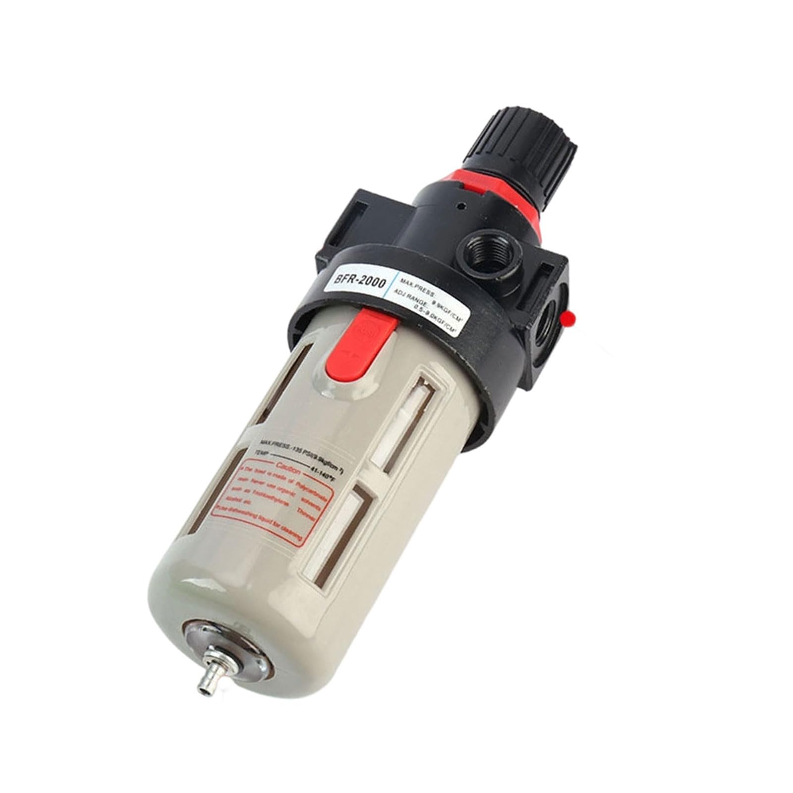Pneumatic Filter Regulator Air Lubricator Air Source Pneumatic Oil Water Separator Filter Pressure Regulating Adapter Source Oil Water Separator