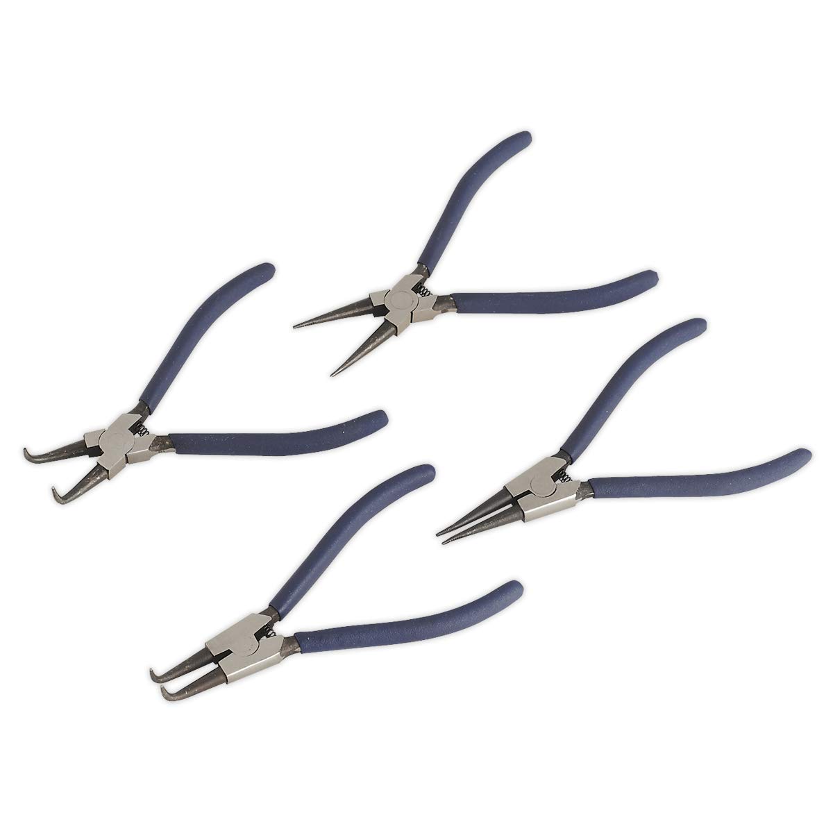 Sealey AK8440 - 4pc Circlip Pliers Set (Polyfoam Grip)