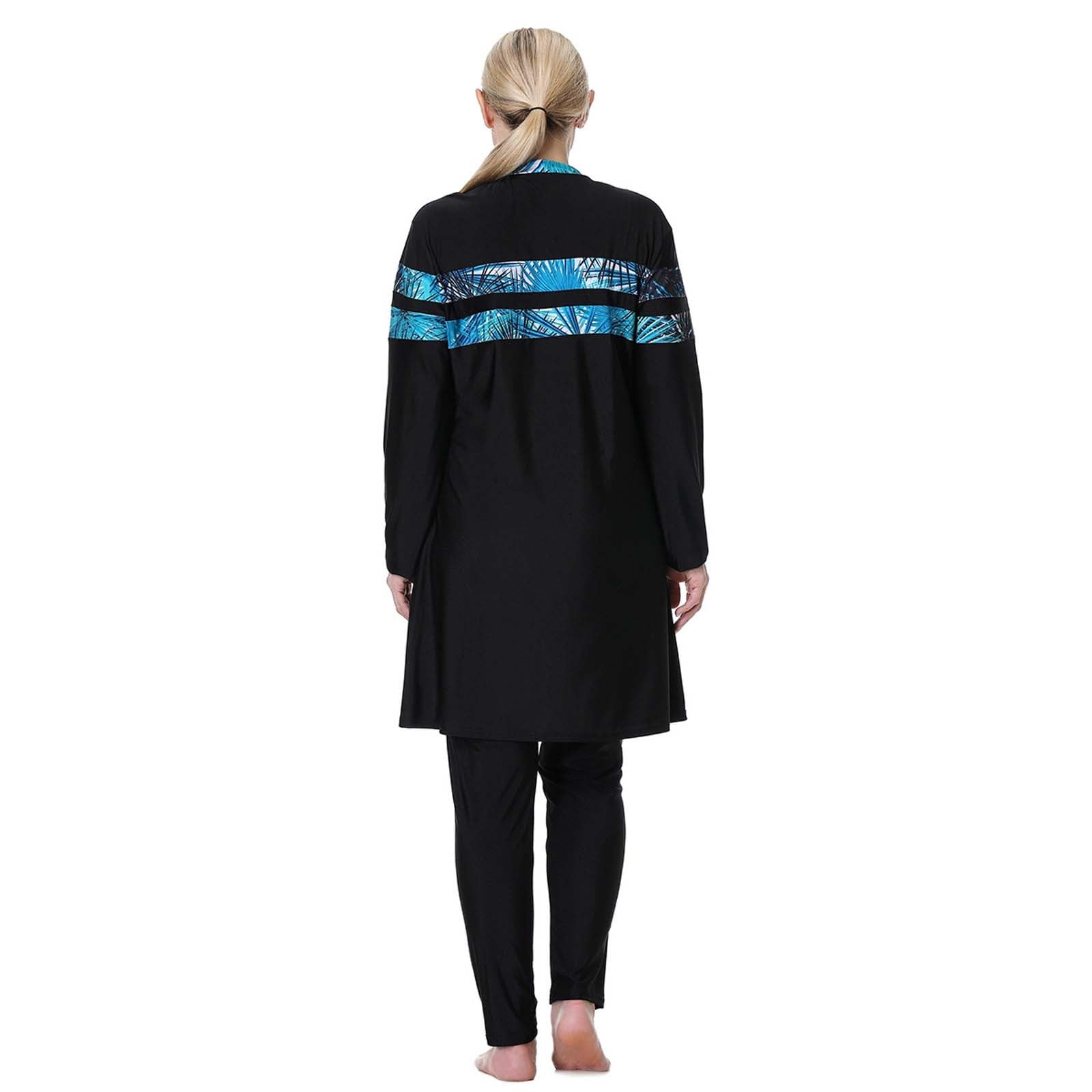 Musulmani Costume Curvy Donna Intero Tankini Coppa G Burkini Modellante Sostegno Seno Taglie Forti Costumi Pancia Senza Spalline Mare Interi per Grande con
