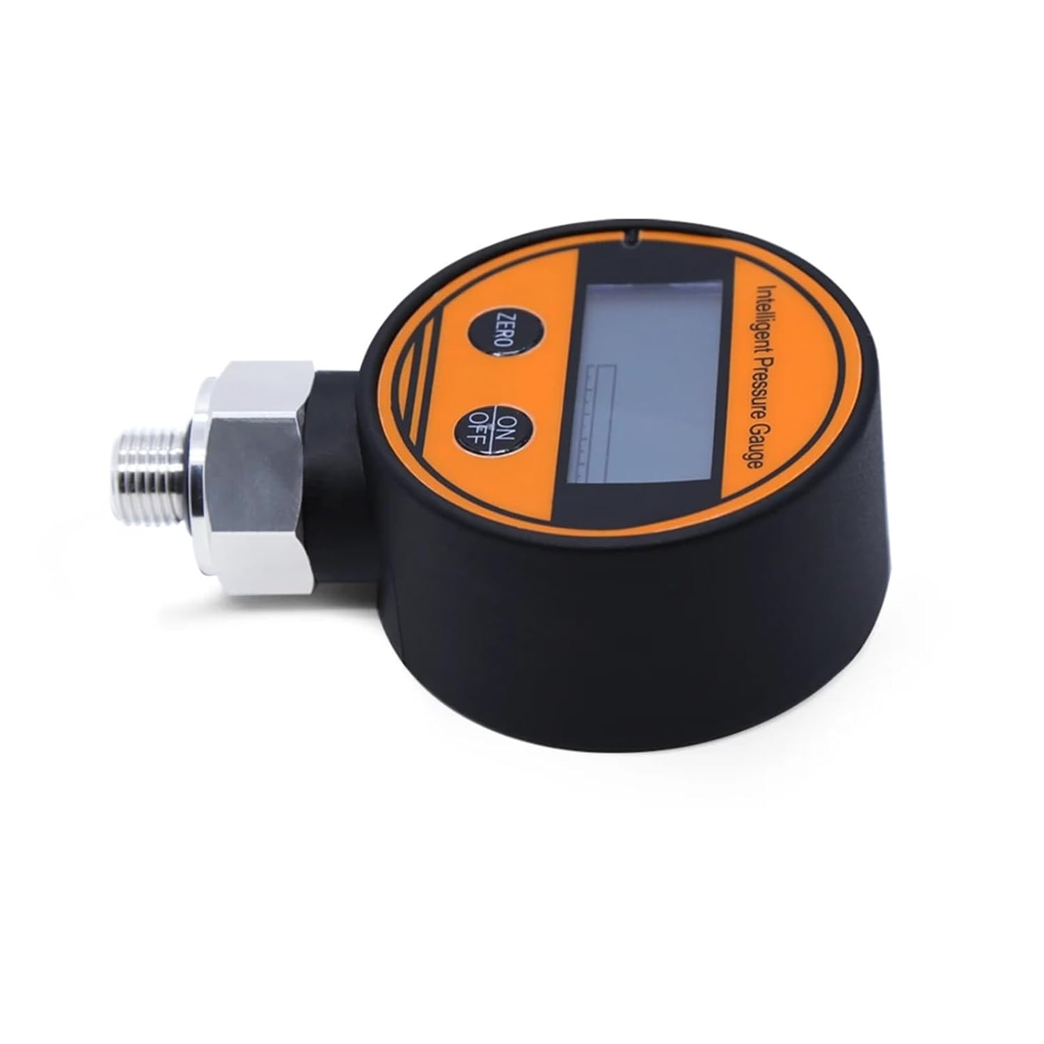 1pcs Intelligent Pressure Gauge Display -0.1-0-100Mpa Accuracy 0.5% Supply 9VDC M20*1.5 Stainless Steel for Water Hydraulic Oil(G1-4,0-6Mpa)