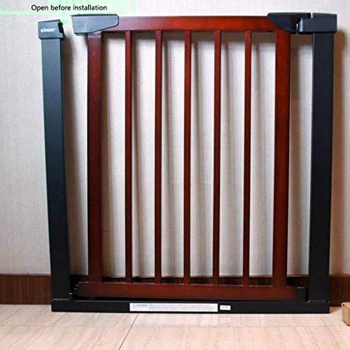 Barrière de sécurité pour bébé facile à assembler avec porte d'isolement intégrée