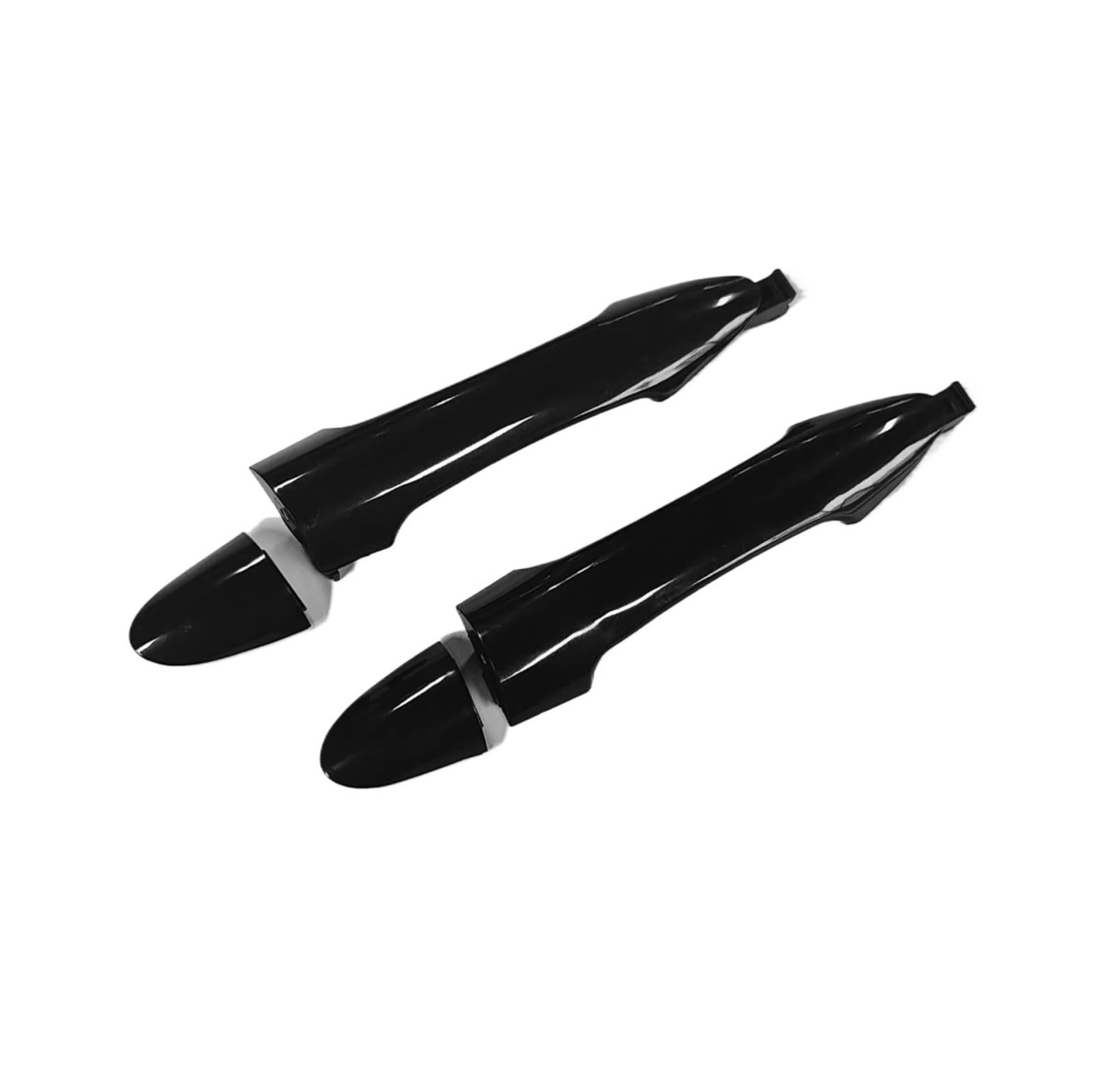 Lspbfkq for Kia for Picanto 2011-2016 Rear Left Right Smooth Door Handle Chrome Black Exterior Car Exterior Door Handles