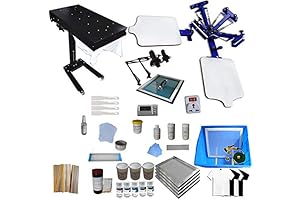 INTBUYING 4 Color Screen Printing Machine