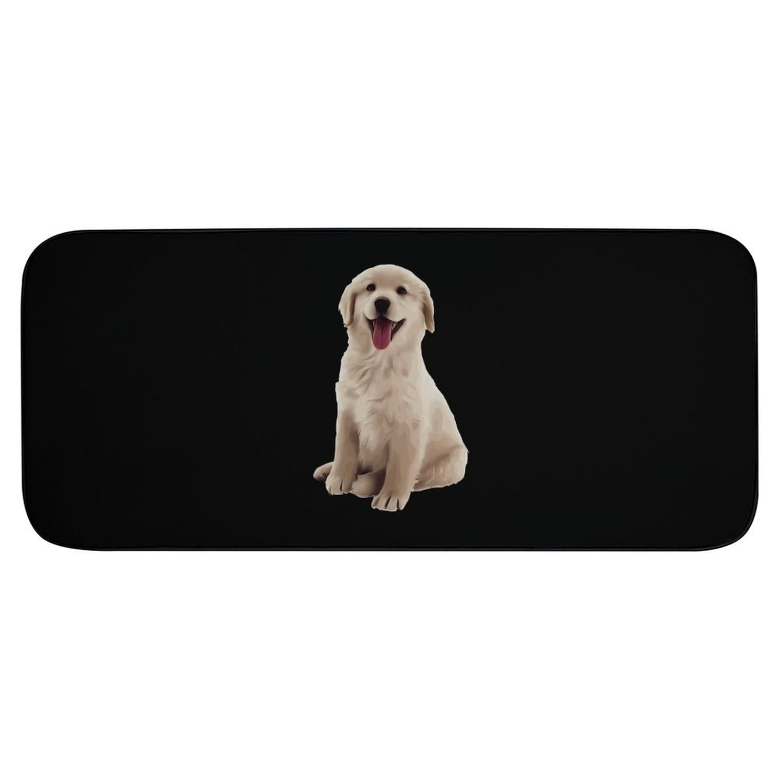 Amazon | ゴールデンレトリバー 犬柄 笑顔 カーペット ラグマット 絨毯