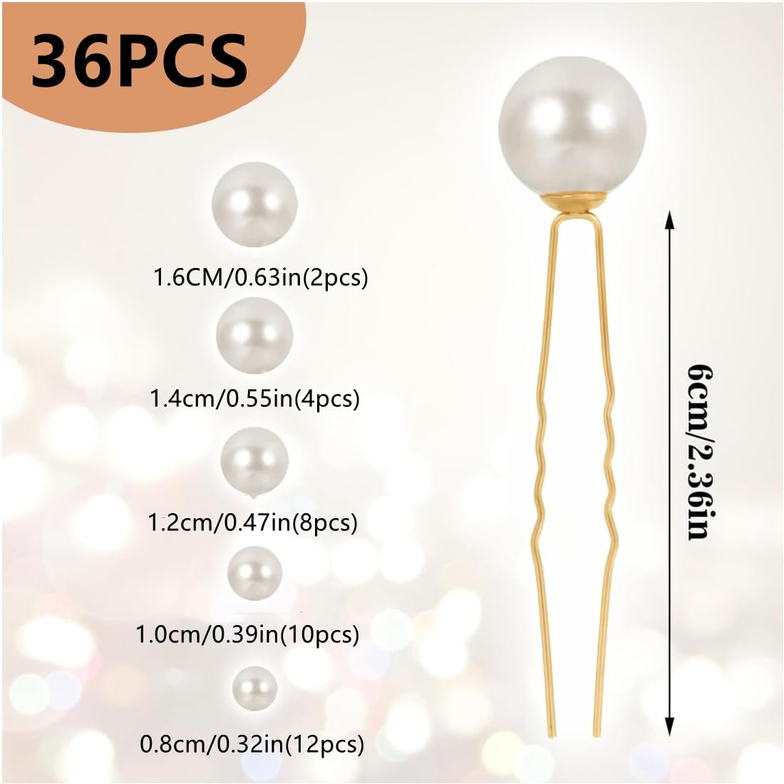 32 Stuks Parel Haarspelden Voor Bruid, U-vormige Haarclips Van Metaal Bruiloft Accessoires Parel Haarclips Haaraccessoires Bruiloftsfeest Balfeest 4 Maten 32 Stuks Parel Haarspelden Voor Bruid, U-vormige Haarclips Van Metaal Bruiloft Accessoires Parel Haarclips Haaraccessoires Bruiloftsfeest Balfeest 4 Maten
