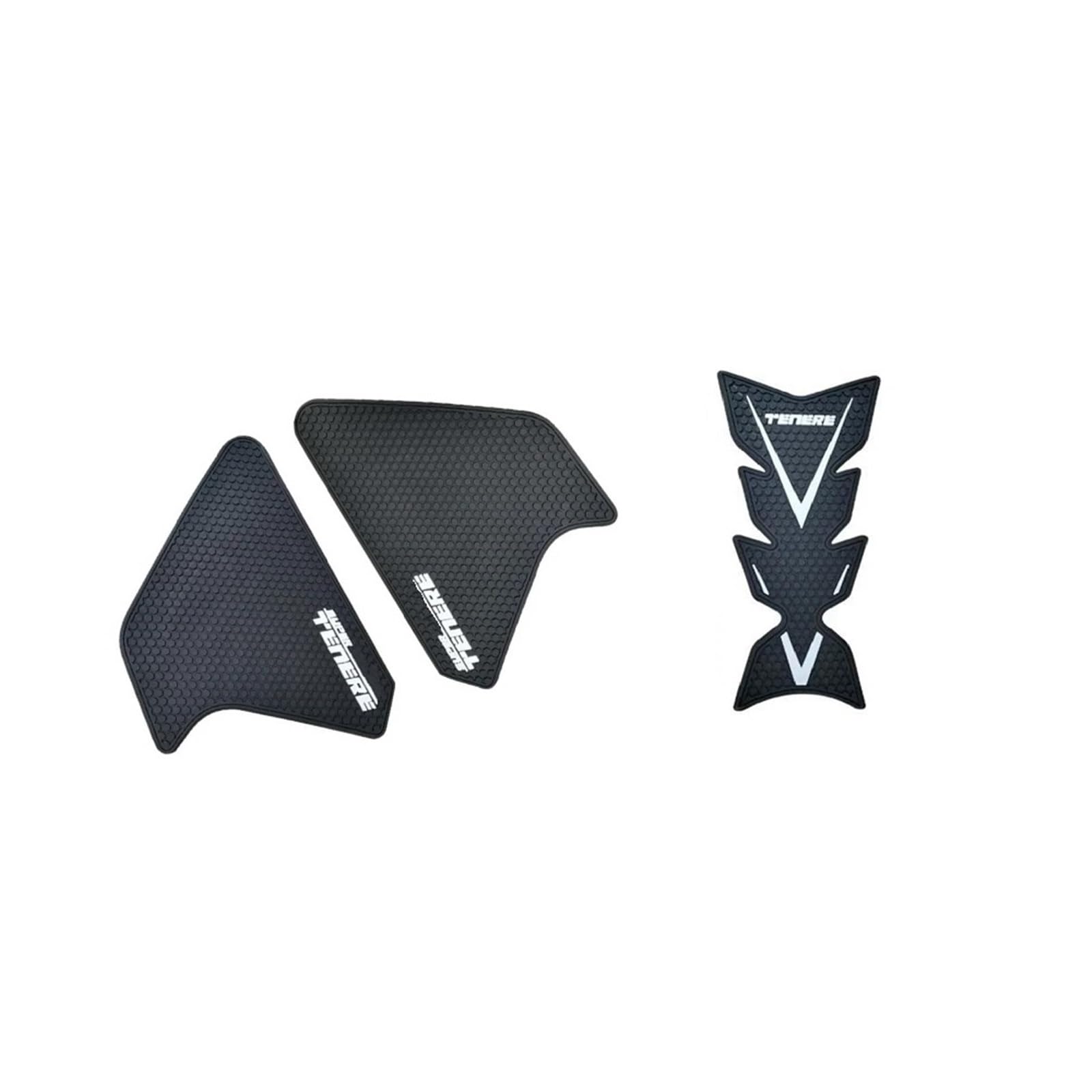Yhggdn One Color Fuel Tank Pads Motorcycle Gas Fuel Tank Sticker For Xt1200z Xt 1200 Z Xt1200 For Super Tenere 2010-2023 Side Protector Pad Rubber Anti-Slip Decals Motorbike Stickers Decals