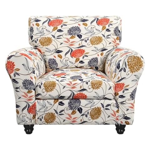 SearchI Stretch Sofa Cover, Floral Cover