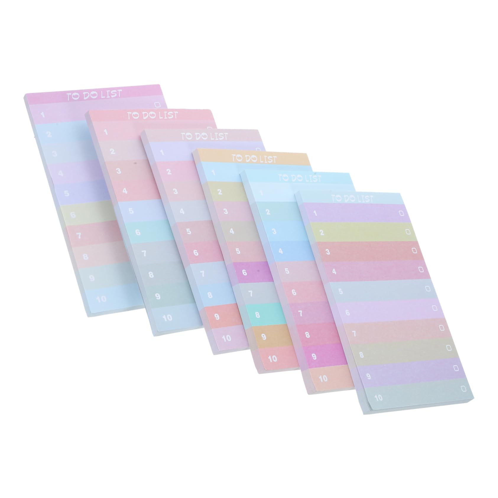 Tofficu 4 Ensembles Faire Du Pad Petit Bloc-notes Planificateur Non Daté Bloc-notes D'étude Planificateur Sans Date Le Cahier Faire Un Cahier Planificateur D'études Papier 12 Pièces * 4