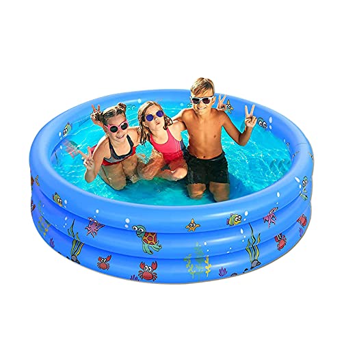 Planschbecken, Kinderpool Babypool 130x40cm Kinder Aufstellpool...