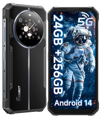 Amazon | FOSSiBOT F109 5G スマホ Android 14 SIMフリー スマホ