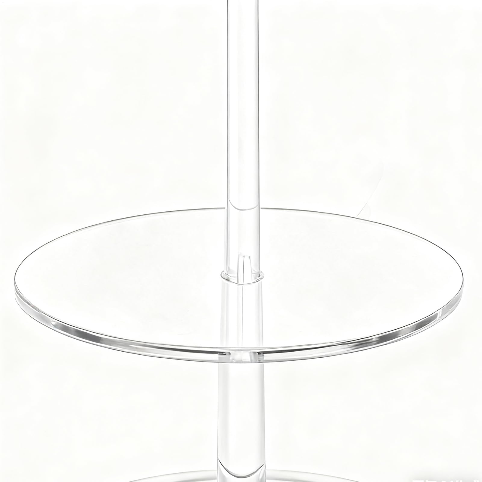 Soporte Para Donuts 4 Piezas Torre De Mesa Acrílica Transparente Para