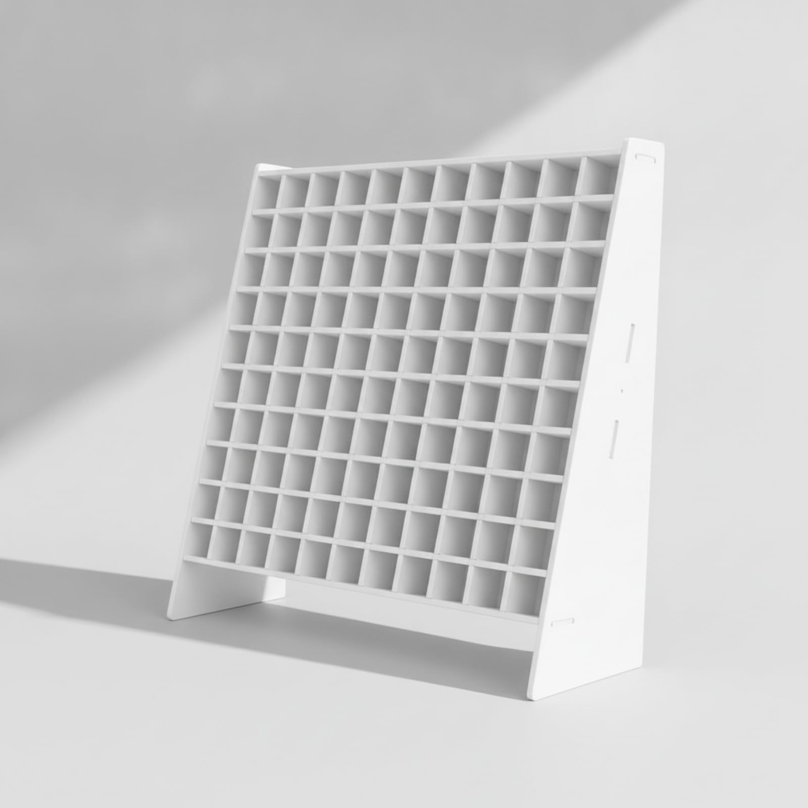 Qianly Organizador Mesa PVC con Compartimentos Autoportan Versátil para Artistas Abalorios