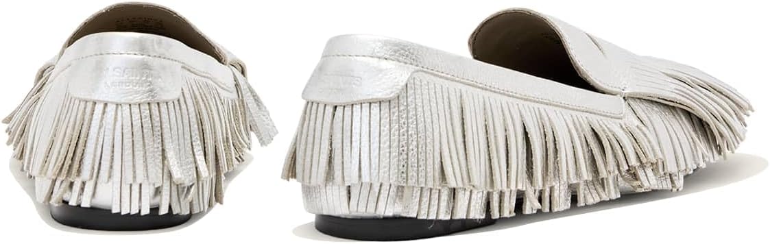 Allsaints Womens Sandy Fringe Loafer