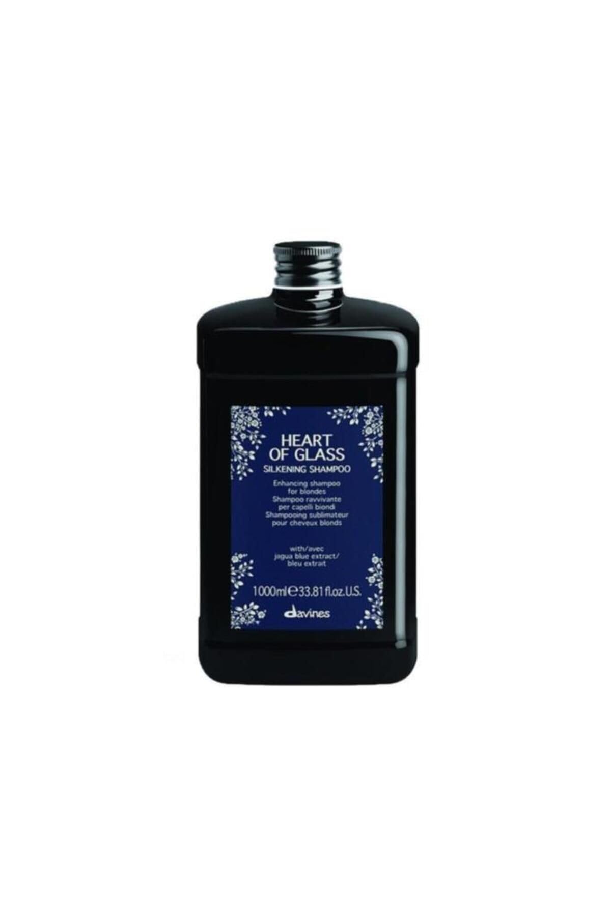 Davines Heart Of Glass Silkening Shampoo For Blonde (Salon Size) 1000ml