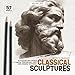 Classical Sculptures  Artistic Drawing: 57 Plaster Cast Models to Master your Volume, Light, and Shading Technique. (Posterlike Portrait Drawing Studio)