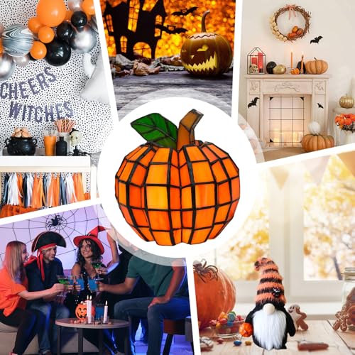 Linterna calabaza decorativa para solucionar la iluminación tenue de pasillos 5